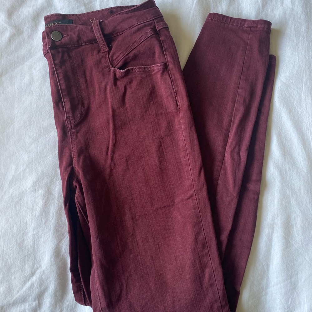 Liverpool Jeans Oxblood The Skinny